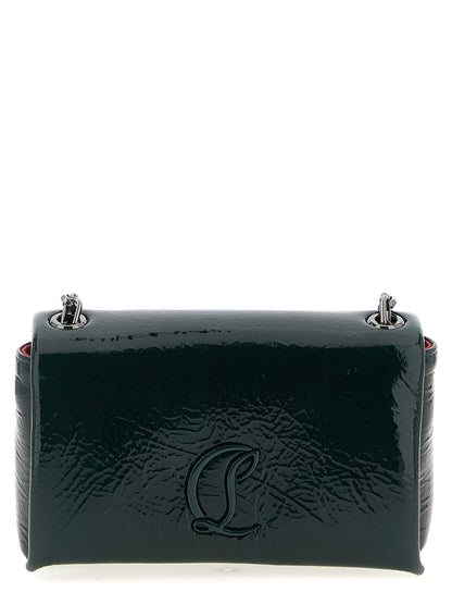 Christian Louboutin Umhängetasche aus Leder in Grün