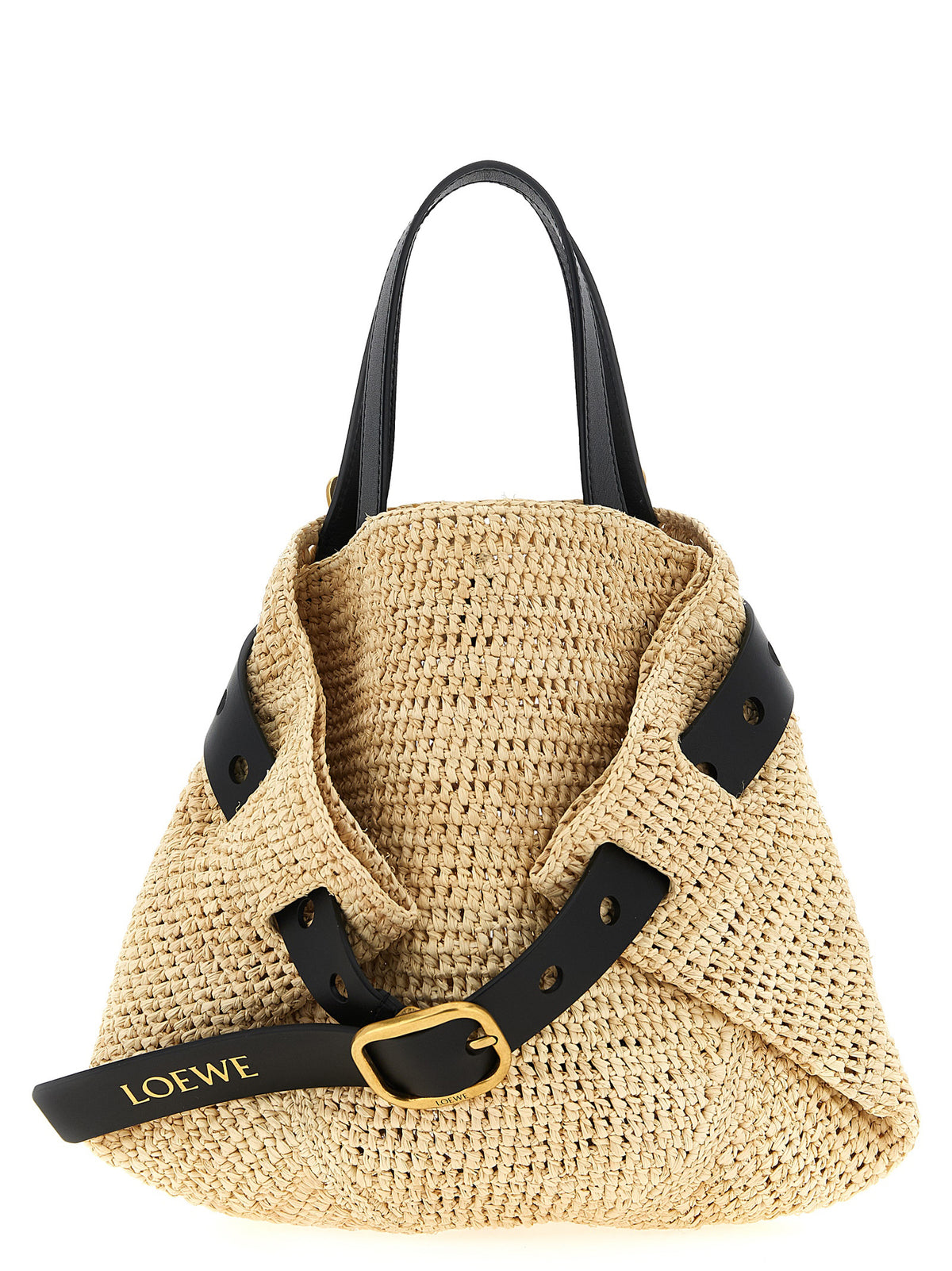 Loewe Tote Bag aus Leder in Beige