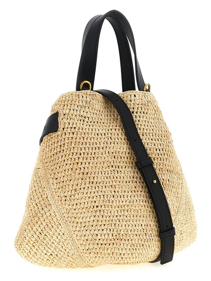 Loewe Tote Bag aus Leder in Beige