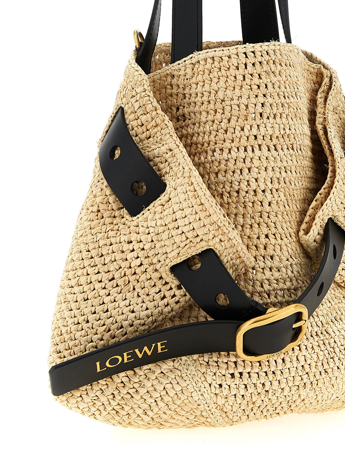 Loewe Tote Bag aus Leder in Beige