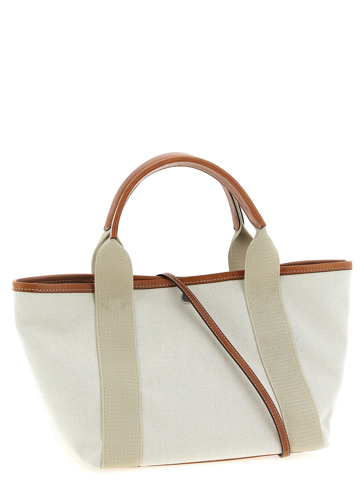 Balenciaga Tote Bag aus Leder in Beige