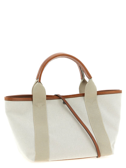 Balenciaga Tote Bag aus Leder in Beige