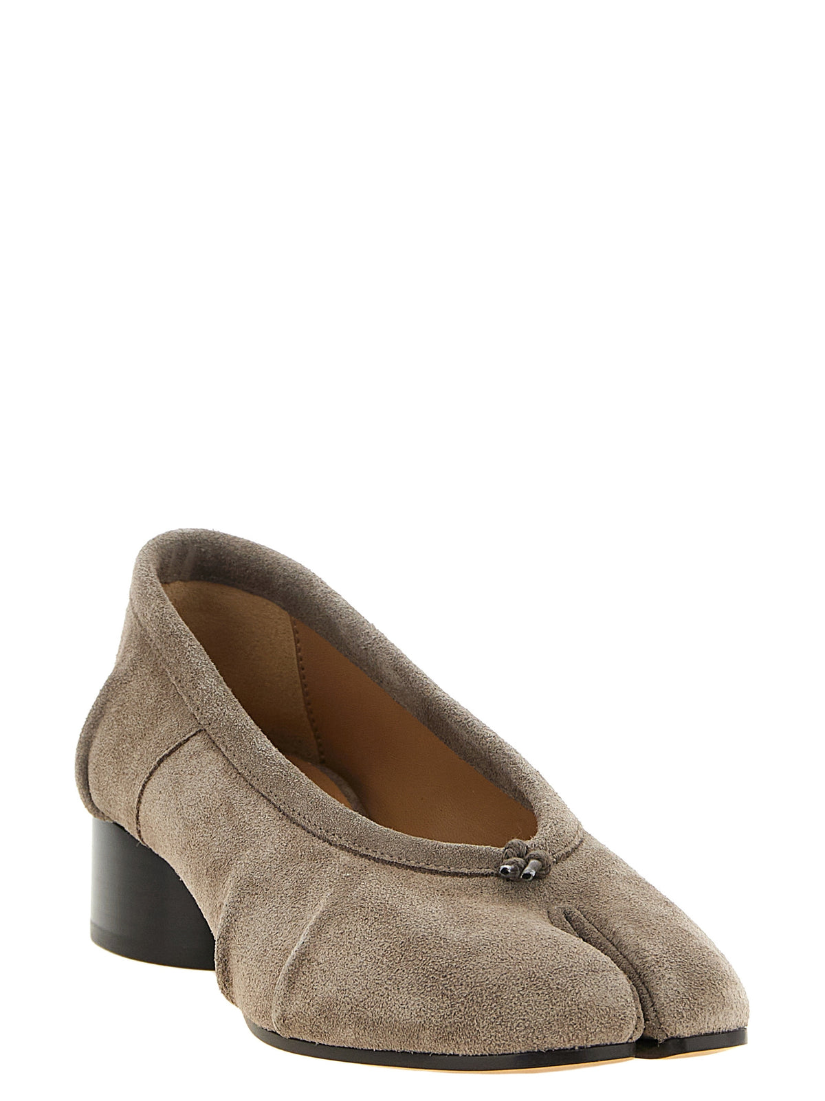 Maison Margiela Pumps aus Wildleder in Weiß