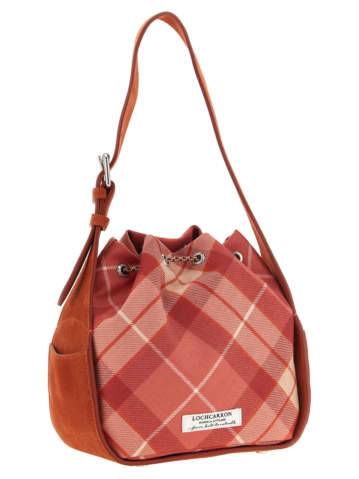 Vivienne Westwood Schultertasche aus Wildleder in Rosa