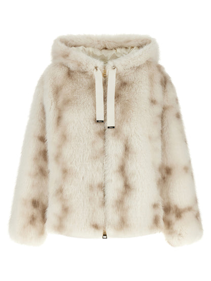 Herno Beige Polyester Bomber – Produktansicht 1 | Arca Lucia