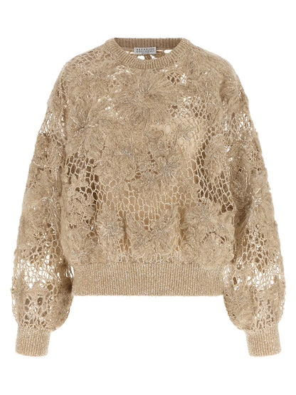 Brunello Cucinelli Jacke aus Wolle in Beige