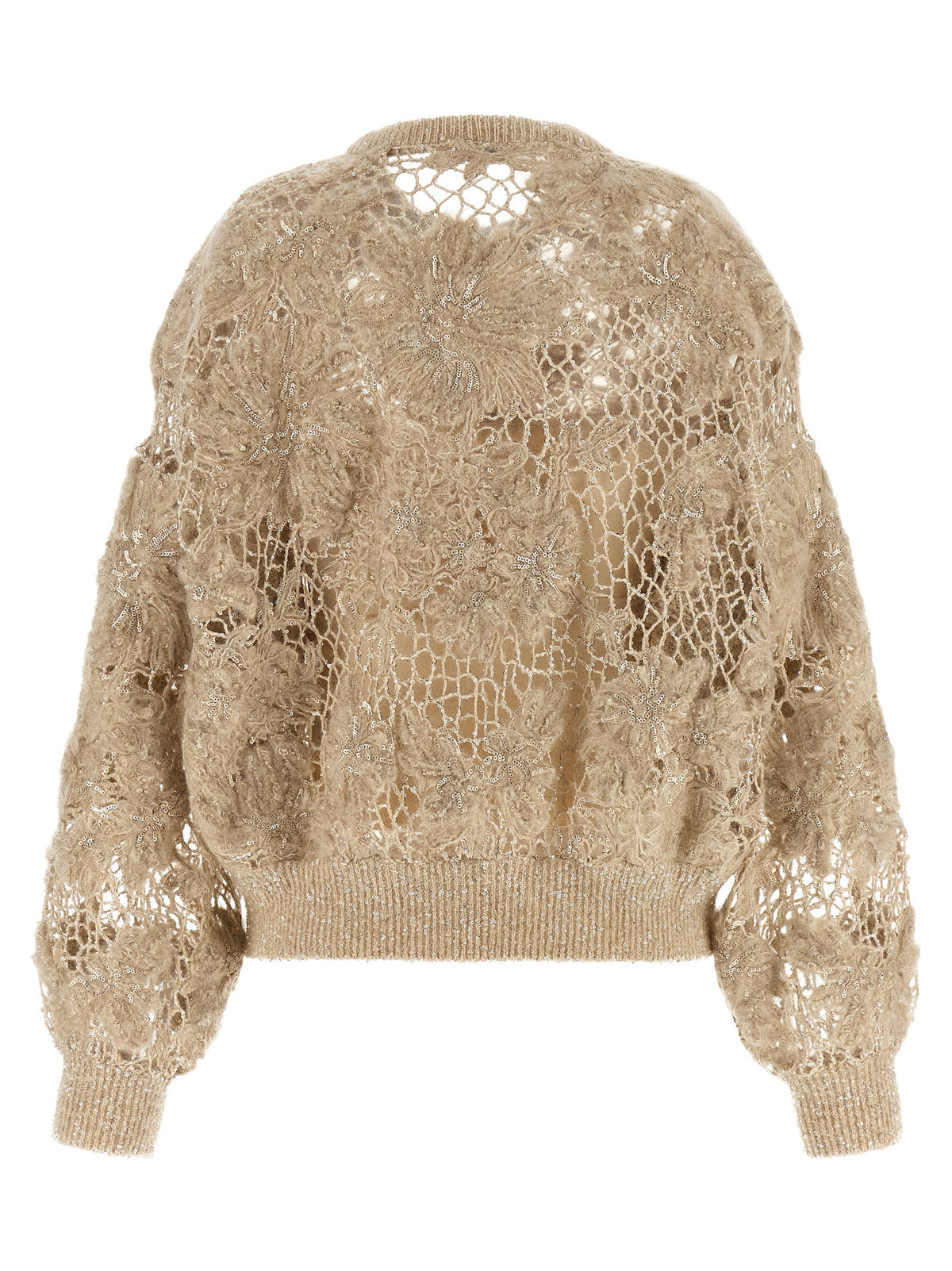Brunello Cucinelli Jacke aus Wolle in Beige