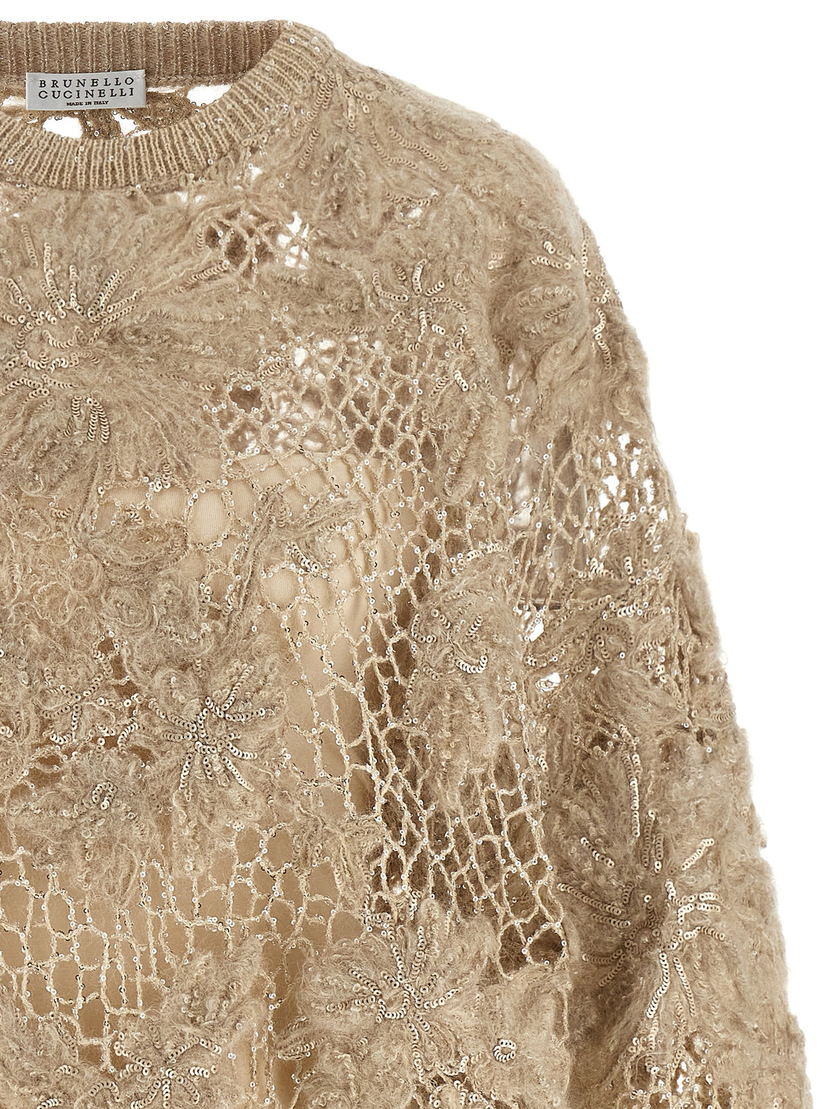 Brunello Cucinelli Jacke aus Wolle in Beige
