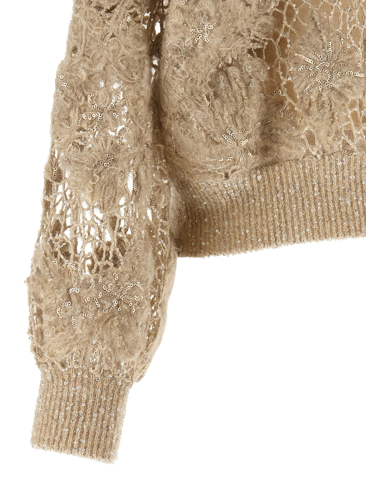 Brunello Cucinelli Jacke aus Wolle in Beige