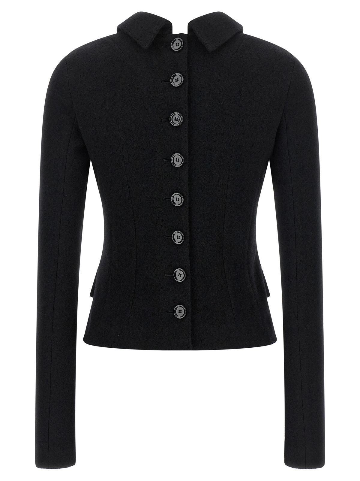 Dolce & Gabbana Blazer aus Wolle in Schwarz