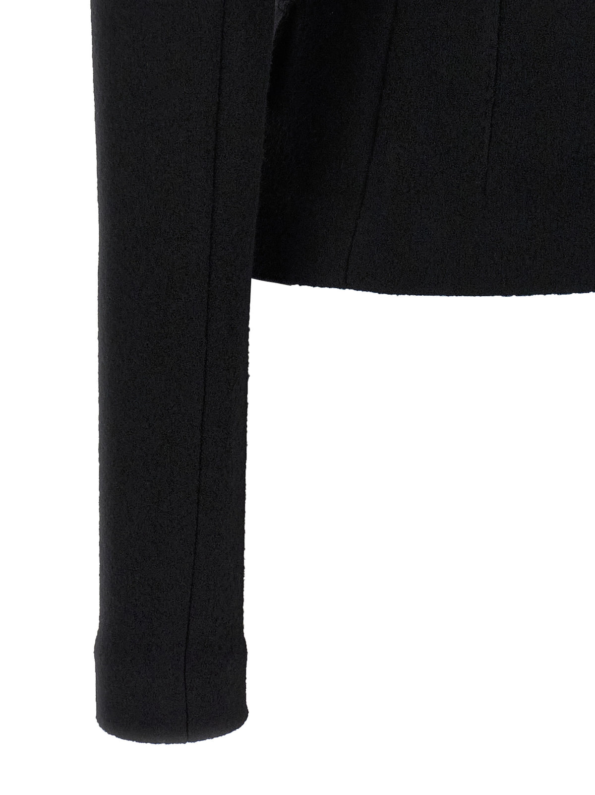 Dolce & Gabbana Blazer aus Wolle in Schwarz