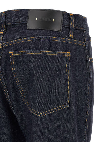 Khaite Jeans aus Leder in Schwarz
