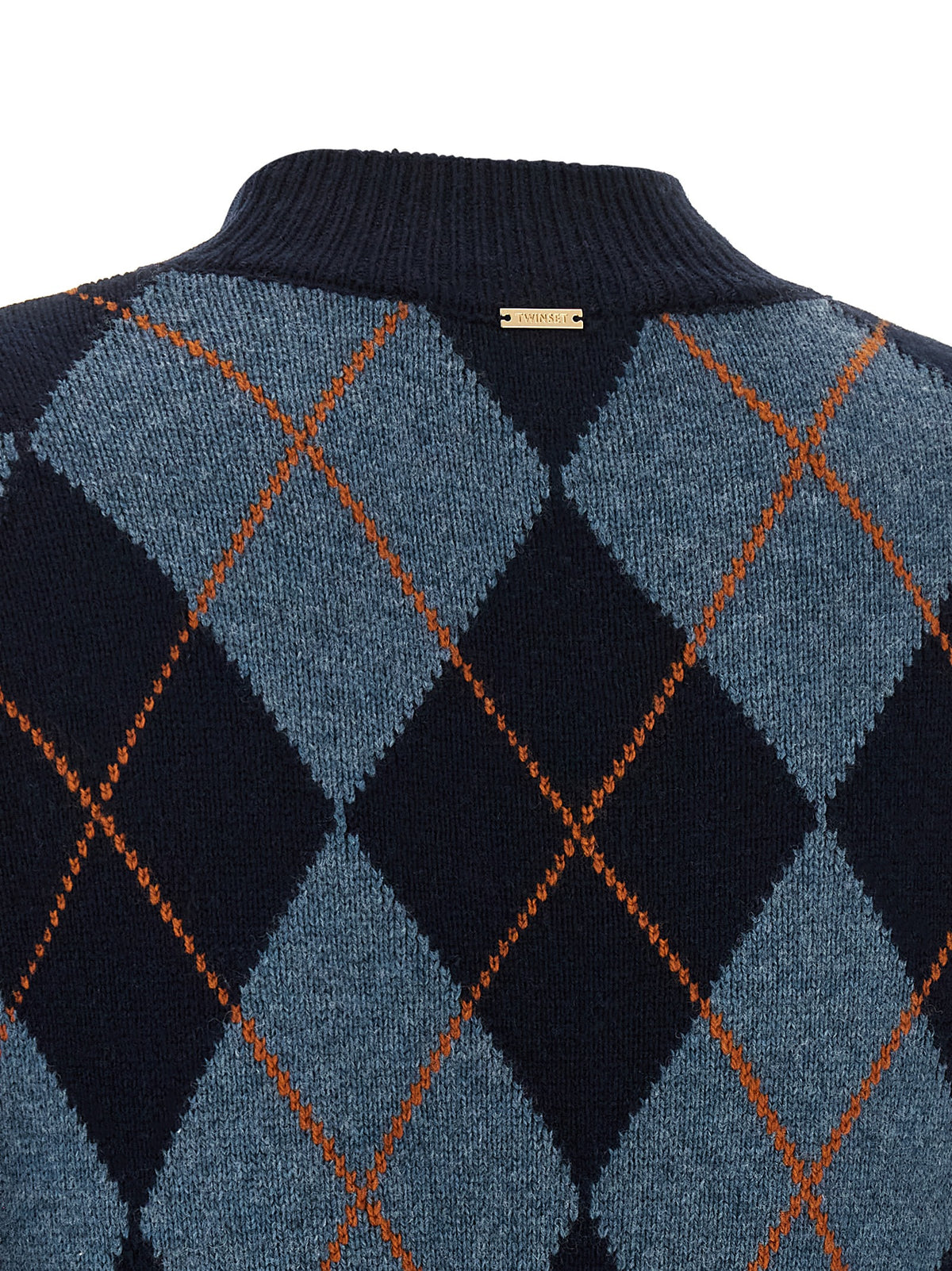 Twinset Kleid aus Baumwolle in Hellblau
