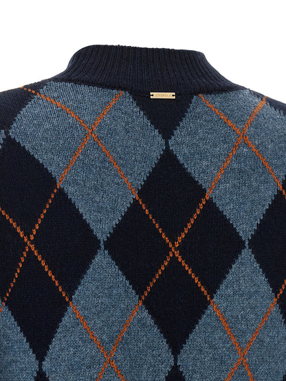 Twinset Kleid aus Baumwolle in Hellblau