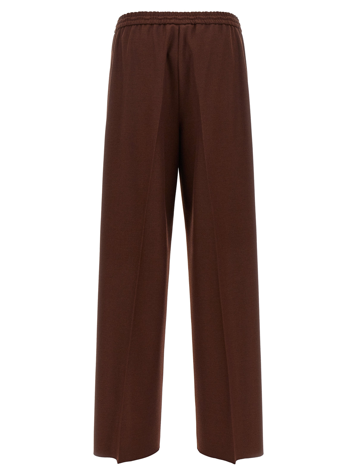 Max Mara Hose aus Wolle in Braun
