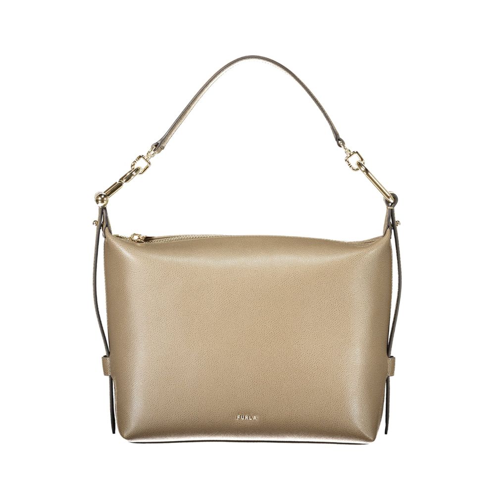 Furla Handtasche aus Leder in Braun
