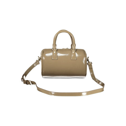 Furla Handtasche aus Leder in Grün