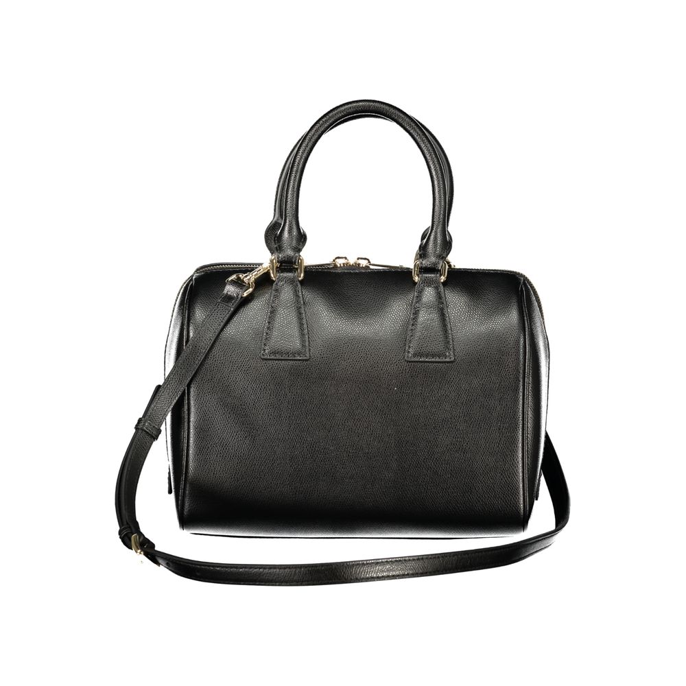 Furla Handtasche aus Leder in Schwarz