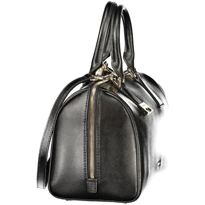 Furla Handtasche aus Leder in Schwarz