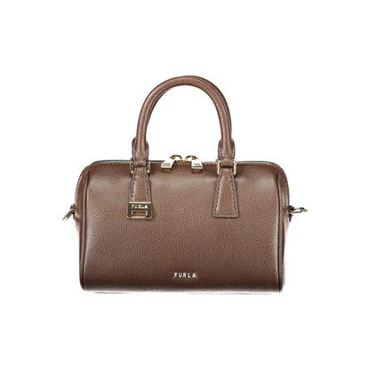 Furla Handtasche aus Leder in Braun