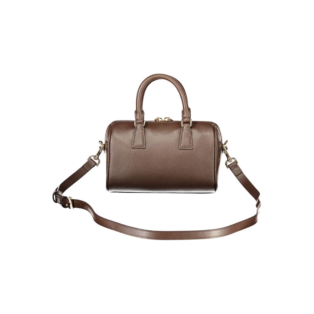 Furla Handtasche aus Leder in Braun