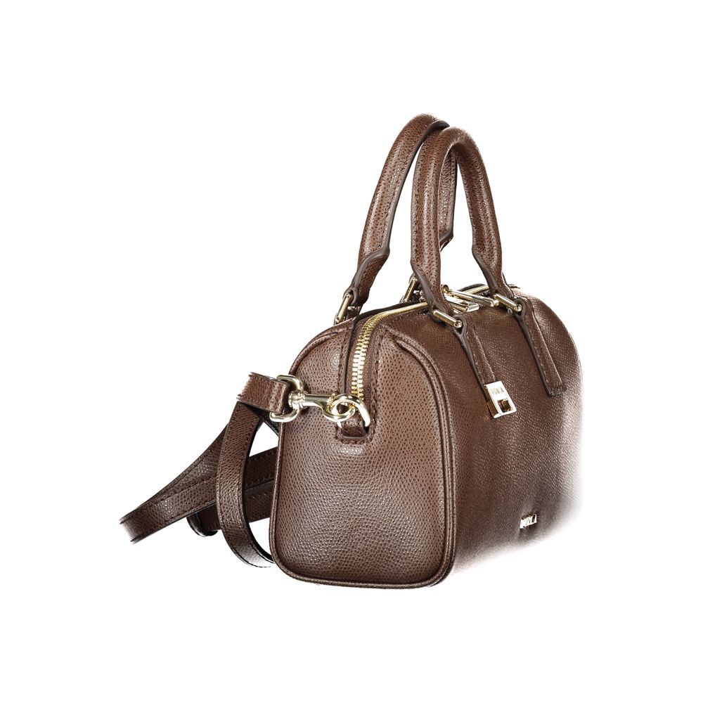 Furla Handtasche aus Leder in Braun