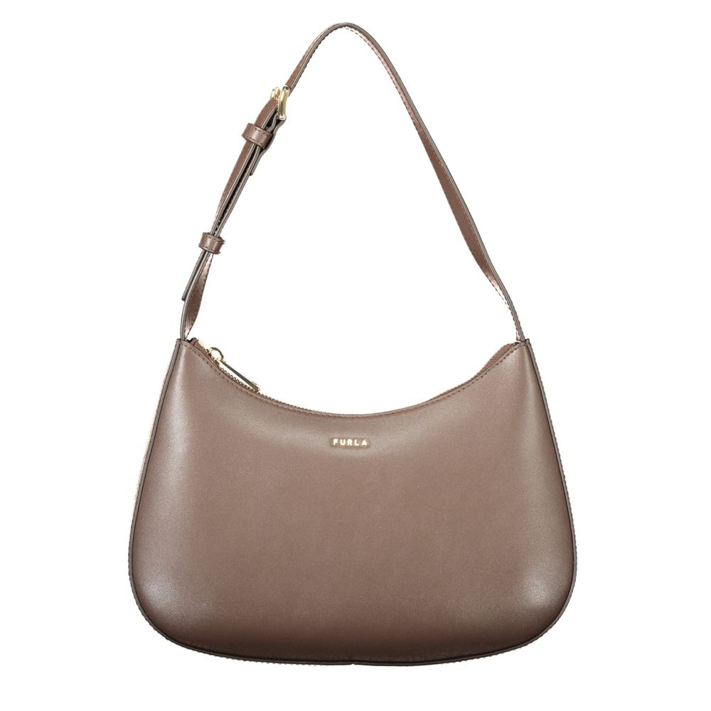 Furla Handtasche aus Leder in Braun