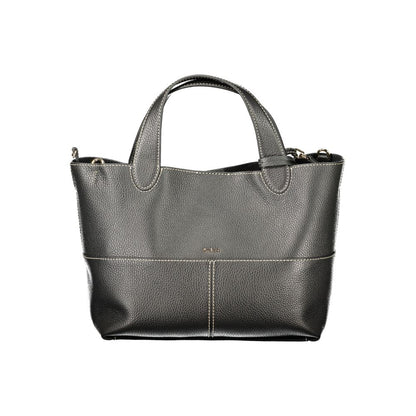 Furla Handtasche aus Leder in Schwarz
