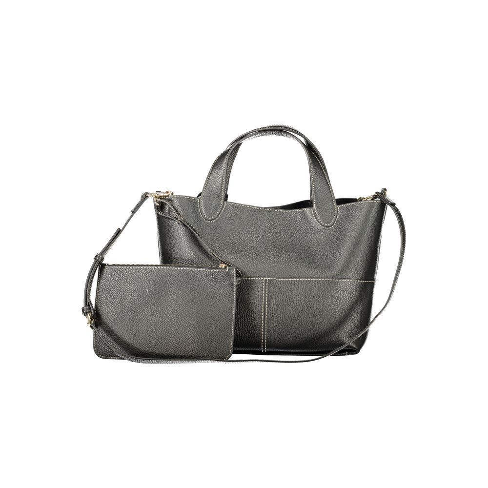 Furla Handtasche aus Leder in Schwarz
