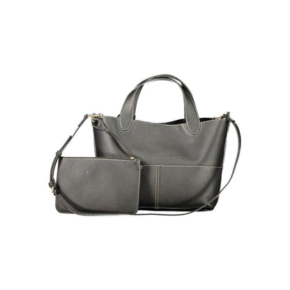 Furla Handtasche aus Leder in Schwarz