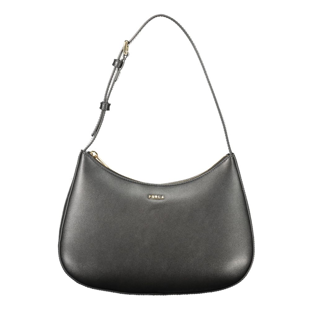 Furla Handtasche aus Leder in Schwarz