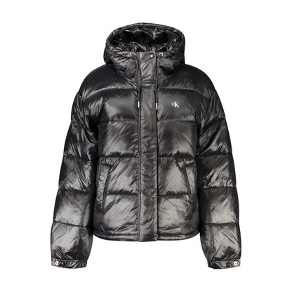 Calvin Klein Jacke aus Nylon in Schwarz