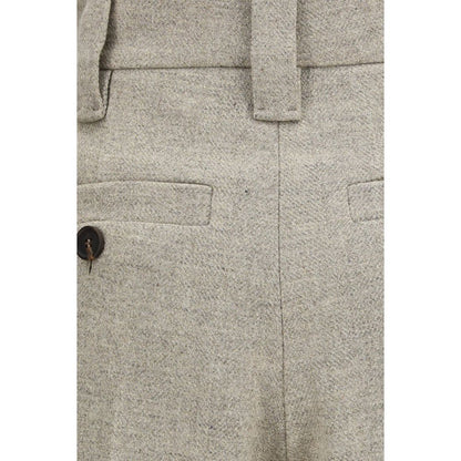 Brunello Cucinelli Kleid aus Wolle in Beige