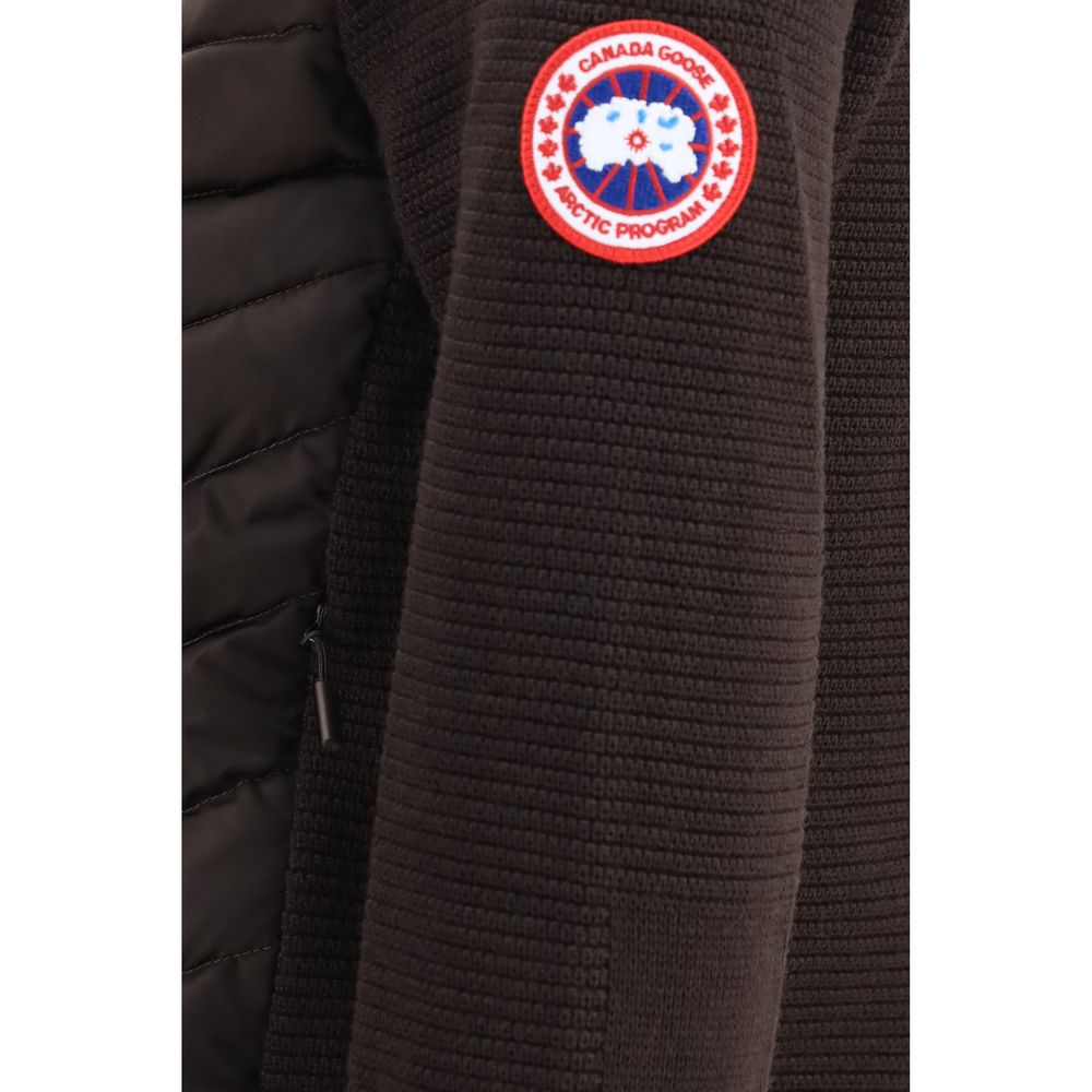 Canada Goose Brauner Wollmantel in voller Länge – Produktansicht 3 | Arca Lucia