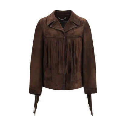 Golden Goose Jacke aus Wildleder in Braun