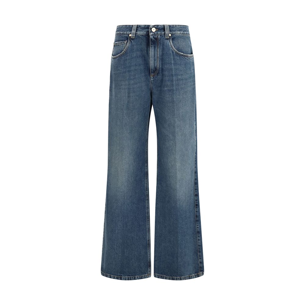 Brunello Cucinelli Jeans aus Baumwolle in Blau