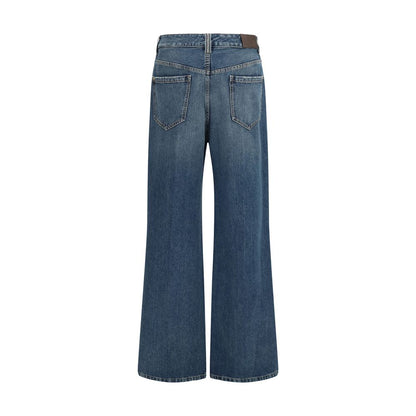 Brunello Cucinelli Jeans aus Baumwolle in Blau