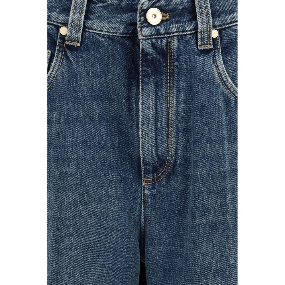 Brunello Cucinelli Jeans aus Baumwolle in Blau