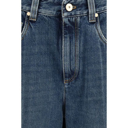 Brunello Cucinelli Jeans aus Baumwolle in Blau