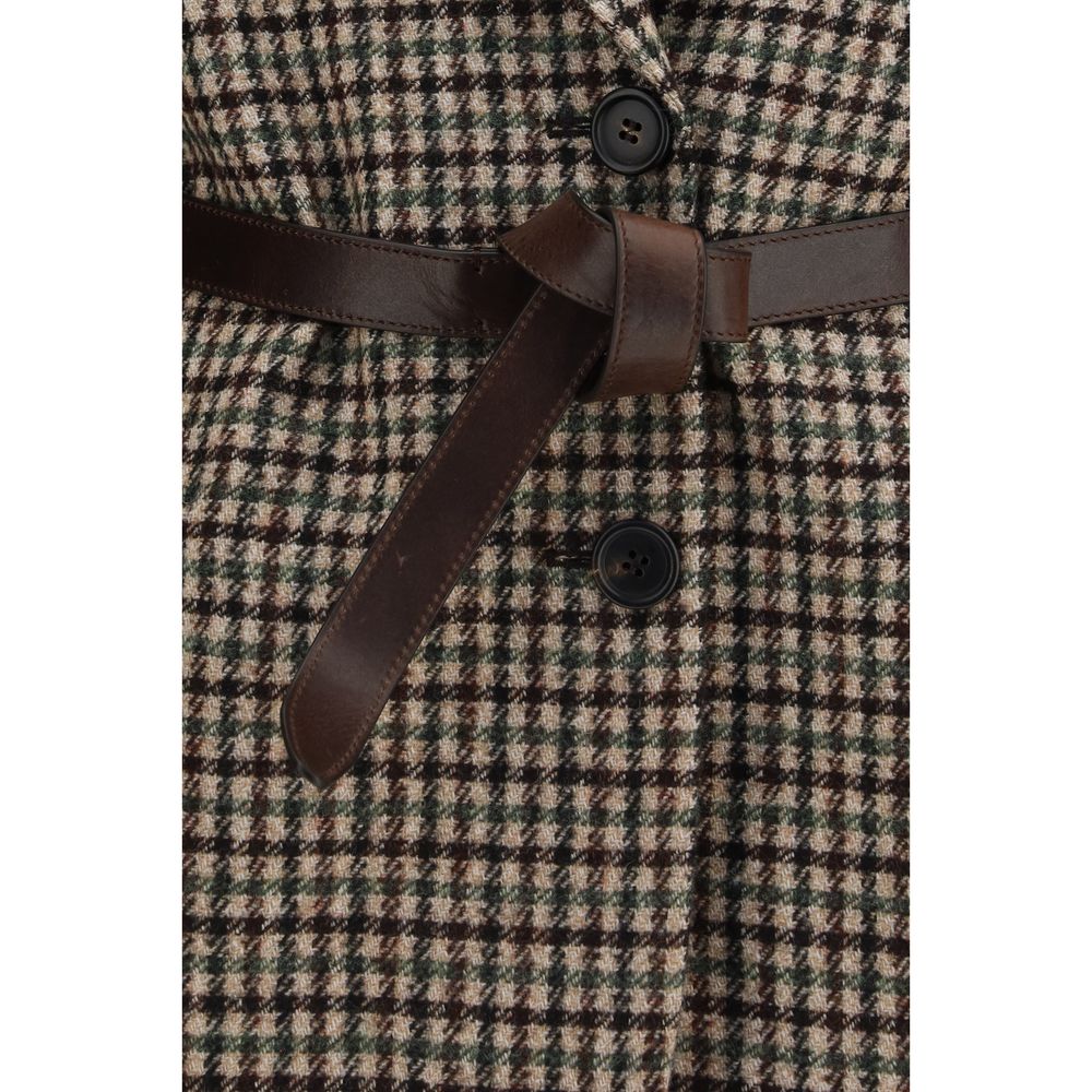 Brunello Cucinelli Blazer aus Wolle in Beige