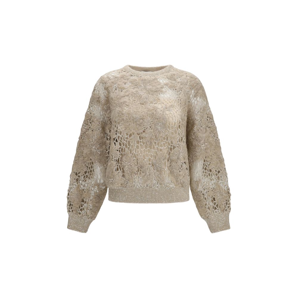 Brunello Cucinelli Hemd aus Wolle in Beige