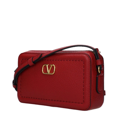 Valentino Garavani Umhängetasche aus Leder in Rot