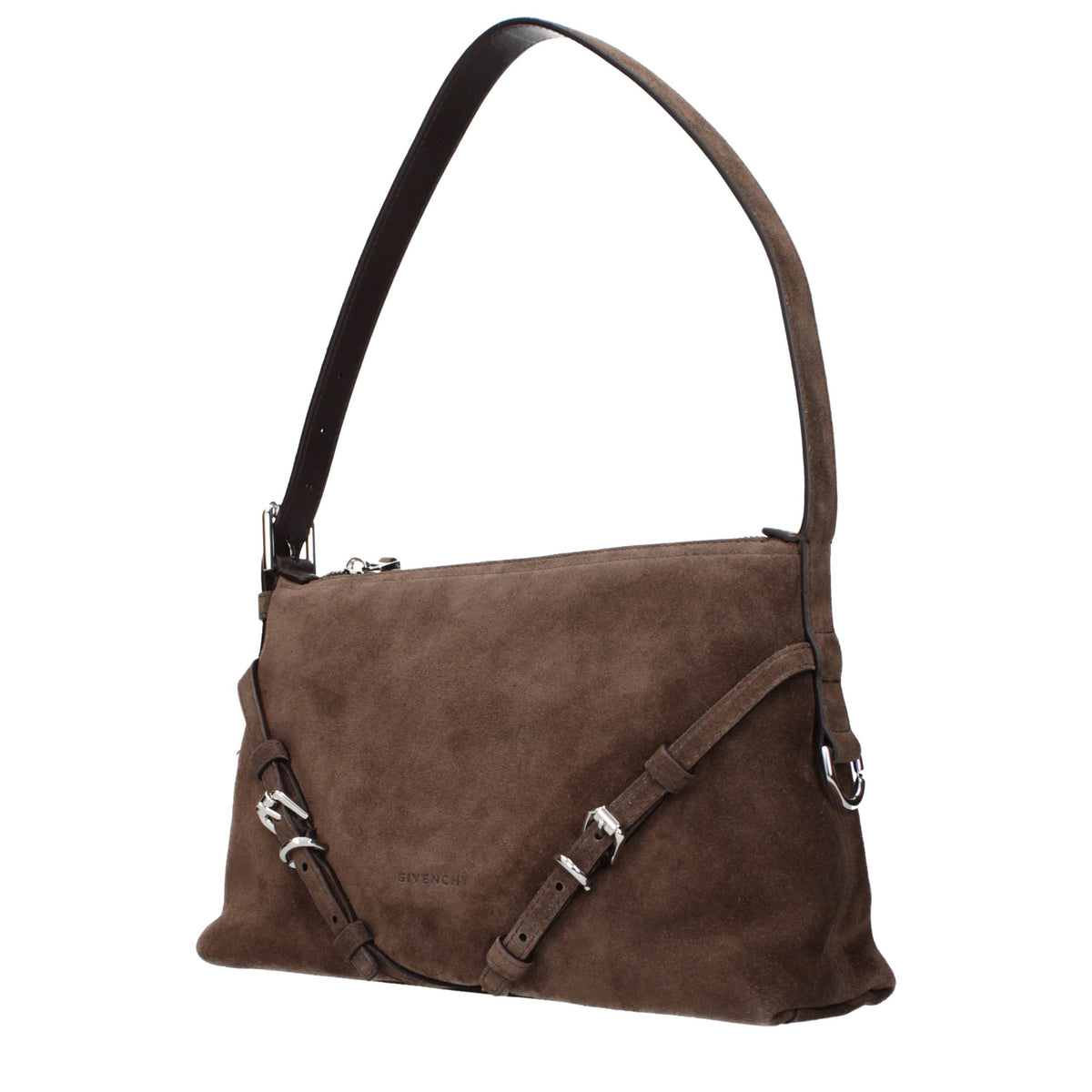 Givenchy Schultertasche aus Wildleder in Braun