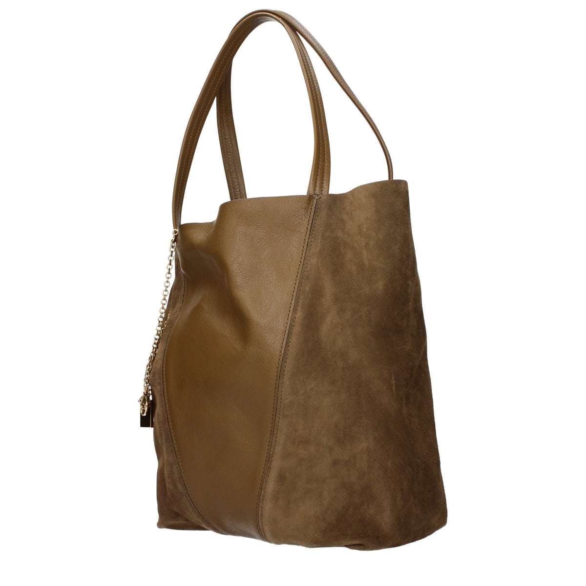Chloé Schultertasche aus Wildleder in Braun