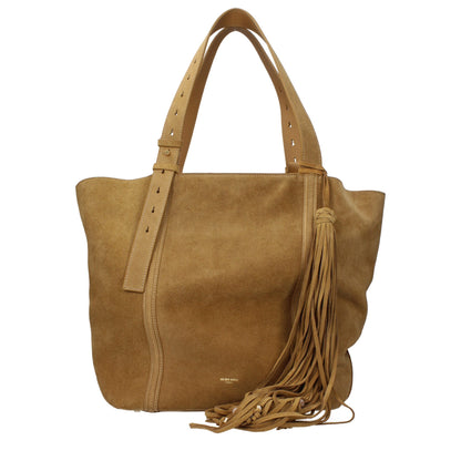 Golden Goose Schultertasche aus Wildleder in Braun