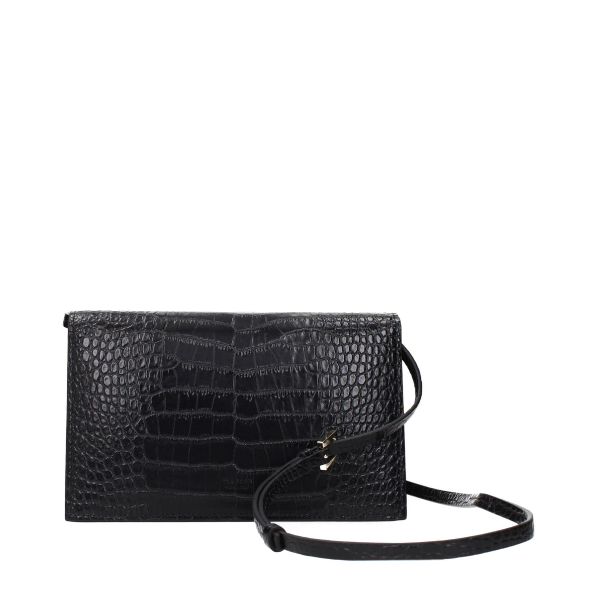 Tom Ford Clutch aus Leder in Schwarz