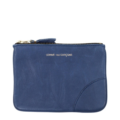 Comme Des Garçons Geldbörse aus Leder in Blau
