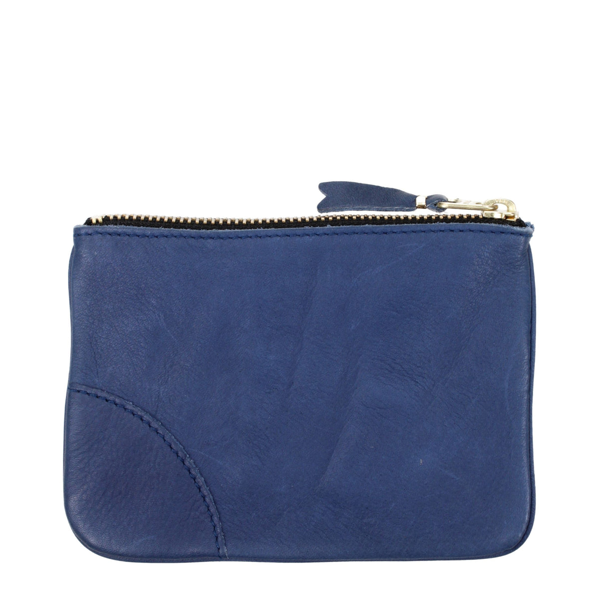 Comme Des Garçons Geldbörse aus Leder in Blau