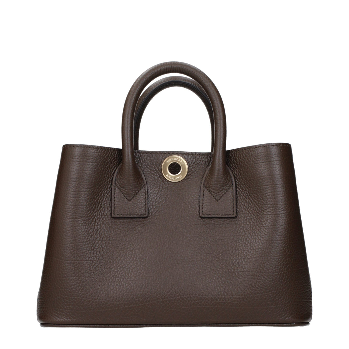 Burberry Handtasche aus Leder in Braun