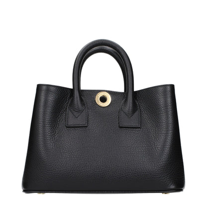 Burberry Handtasche aus Leder in Schwarz